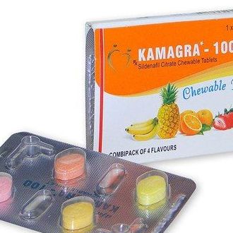 Kamagra chew tablets 100mg| Sildenafil  citrate 100 mg