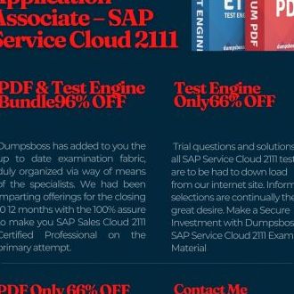 SAP Certified Application Associate – SAP Service Cloud 2111