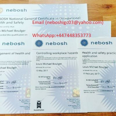 (neboshigc03@yahoo.com) The NEBOSH International General Certificate (IGC) in Occupational Health and Safety is an internationally recognised qualification that will provide you with a broad understanding of key health and safety issues. 

IGC1 – Management of international health and safety

GC2 – Control of international workplace hazards

GC3 – International health and safety practical application


(neboshigc03@yahoo.com)Buy NEBOSH in Saudi Arabia buy NEBOSH in UAE,buy NEBOSH in Iraq,buy NEBOSH in Brazil,Buy NEBOSH in kuwait,NEBOSH are the National Examination Board in Occupational Safety and Health. Globally recognised for setting the highest international standards in health and safety. Ensuring robust examination values and maintaining the integrity of the qualifications gained. The qualifications gained from NEBOSH courses range from Awards to Diploma level.  (neboshigc03@yahoo.com) Original Nebosh diploma NEBOSH DIPLOMA in Dubai, Georgia, Tunisia, Ghana, Spain,certificate nyc,Obtain Original NEBOSH certificate online,Original NEBOSH certificate Ontario ,Original NEBOSH certificate Pakistan for sale,Original NEBOSH certificate for sale in Egypt,Original NEBOSH certificate without exams, Obtain NEBOSH in United Arab Emirates 
Where can i buy nebosh certificate online

How to see my registered nebosh certificates

Get nebosh health and safety certificate in oman

Buy original nebosh diplomas without exam in saudi arabia

Acquire NEBOSH in Japan

Order NEBOSH in South Korae

Buy NEBOSH in Saudi Arabia

Buy NEBOSH in China

Pay for NEBOSH in Spain

Apply for NEBOSH in North Korea

Obtain NEBOSH in Germany

Purchase NEBOSH in France

buy NEBOSH in Algeria

Buy NEBOSH in United States Email (neboshigc03@yahoo.com)

WhatsApp:+447448353773

  Where can I sit my exam?
How does the assessment work?
Can I study IG2 before I complete IG1?
How long does the Certificate take to complete?
What does Gold Learning Partner mean?
Can I try the e-learning course before I enrol?
Can I pay the course fees in instalments?
What is the difference between online, elearning and distance learning?
What is the difference between the National and International General Certificate?
Is the Certificate I receive the same if I study Online as when I study in the classroom?
What can I study once I have completed the Certificate?
Do I have to study the Award course first?
What educational level is the NEBOSH General Certificate?
What happens if I fail the assessment(s)?
Can the exams be completed online?
Can I buy past exam papers?
https://ieltsopensdoors24.wixsite.com/bcidp

Email (neboshigc03@yahoo.com)

WhatsApp:+447448353773