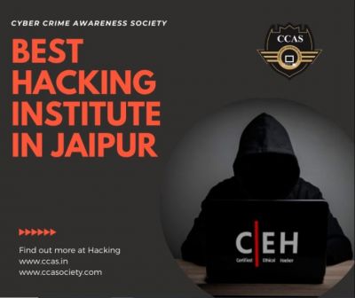 Cyber Security Institute In Jaipur - If you are searching for an Ethical Hackers Academy then you should be join Cyber Crime Awareness Society. Cyber Crime Awareness Society is one of the Best Cyber Security Institute In Jaipur. Cyber Crime Awareness Society is IT Consulting Company managed by Ethical Hackers &amp; IT professionals, working with Police Agencies and Cyber Crime Cell of Government in India. It is also backed by a team of Experts working with RAW, CBI, ATS, IB and Cyber Crime Cell with an aim to create India the safest place of internet in the World.

Website - https://www.ccasociety.com/course/ethical-hacking