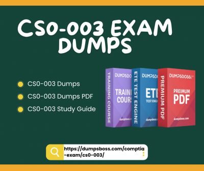 To make the most of your preparation, CS0-003 exam  follow these tips. Begin by understanding the exam structure. Knowing the number of questions, time limits, and scoring criteria will help you strategize better during the test.

https://dumpsboss.com/comptia-exam/cs0-003/